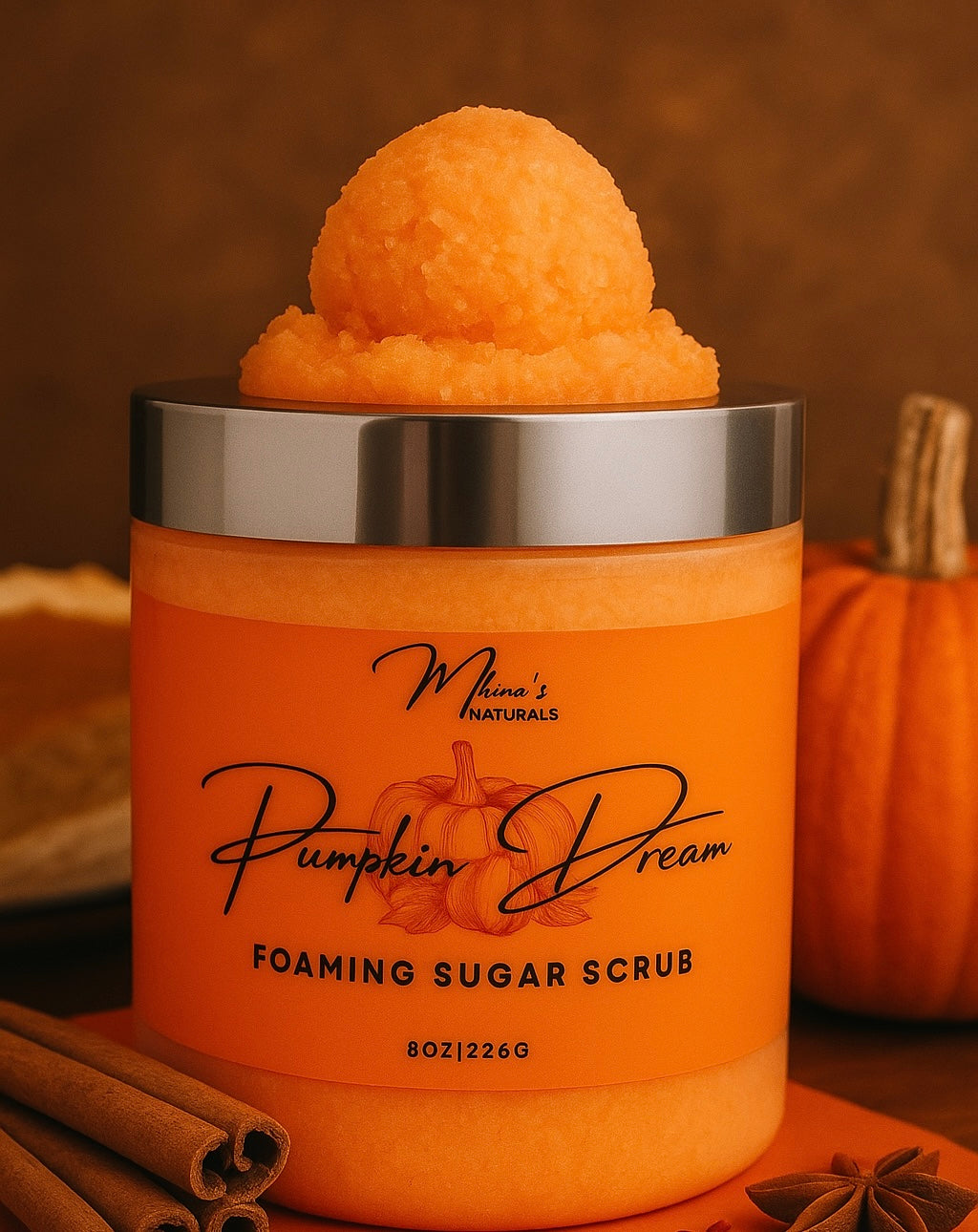 Pumpkin Dream Foaming Sugar Scrub