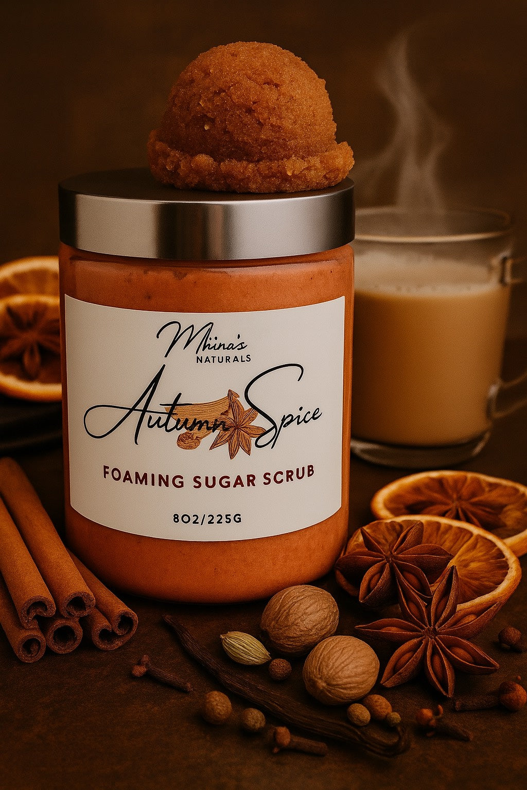 Autum Spice Foaming Sugar Scrub