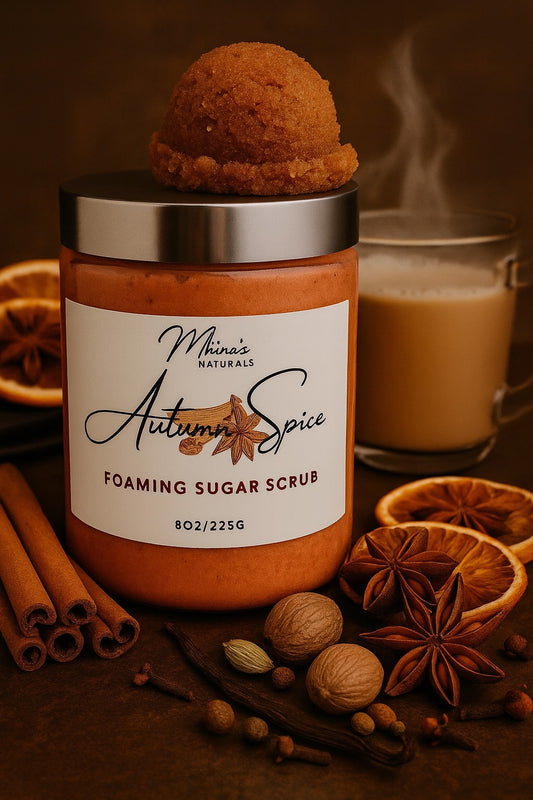 Autum Spice Foaming Sugar Scrub