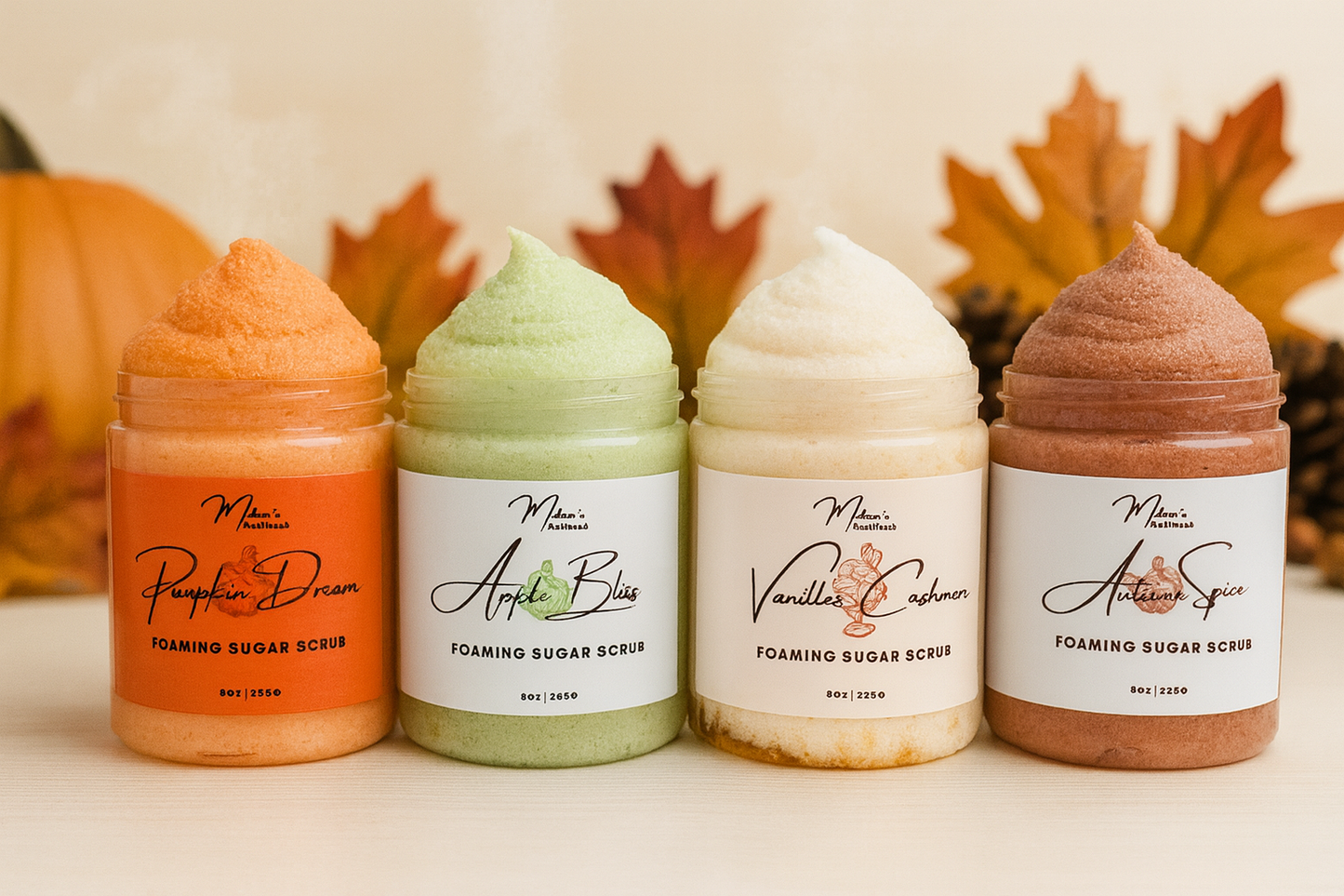 Fall Foaming Sugar Scrub Bundle