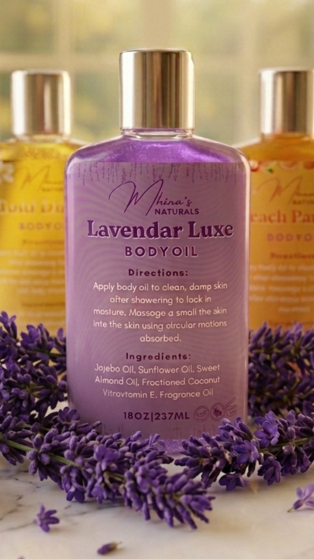 Lavendar Luxe Shimmer Body Oil