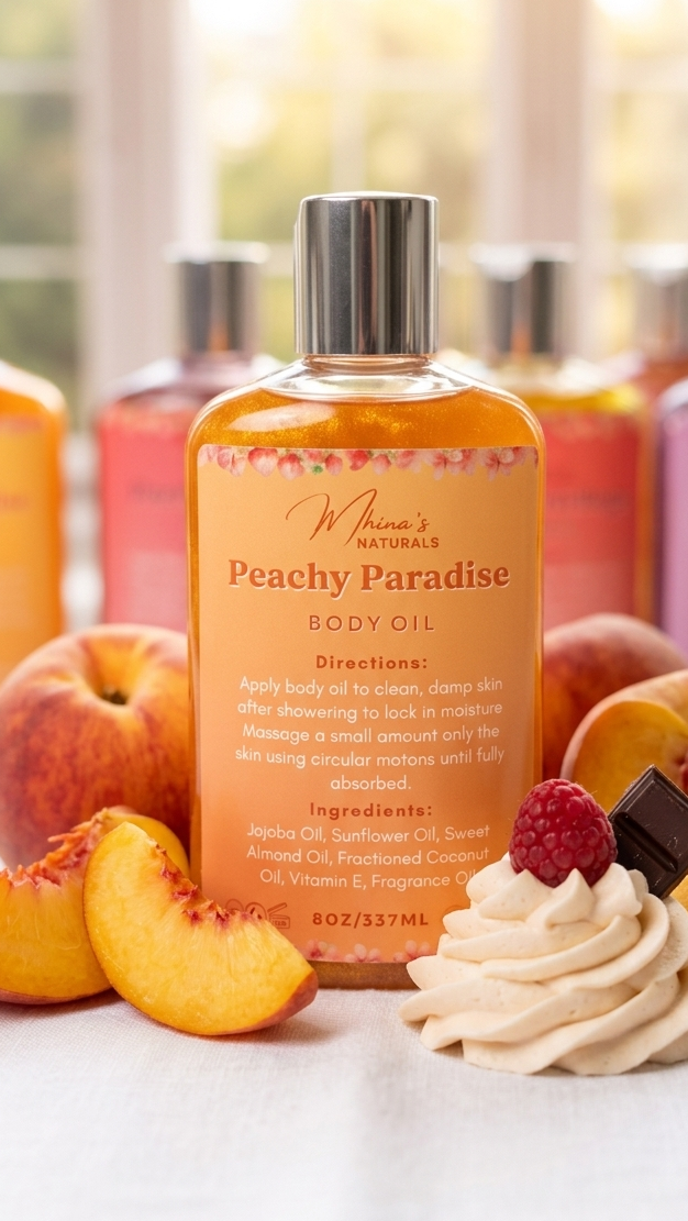Peach Paradise Shimmer Oil